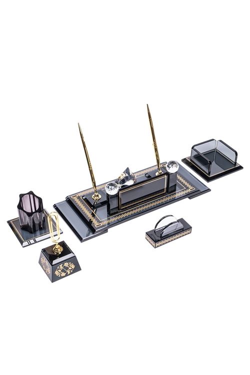 Atay Kristal Masa Seti ( Sümen Hediyeli )