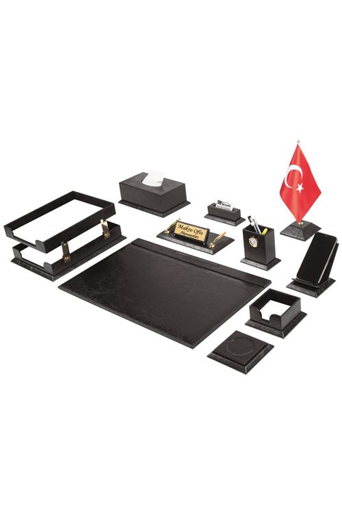 Halep Sümen Takımı 12 Parça Siyah