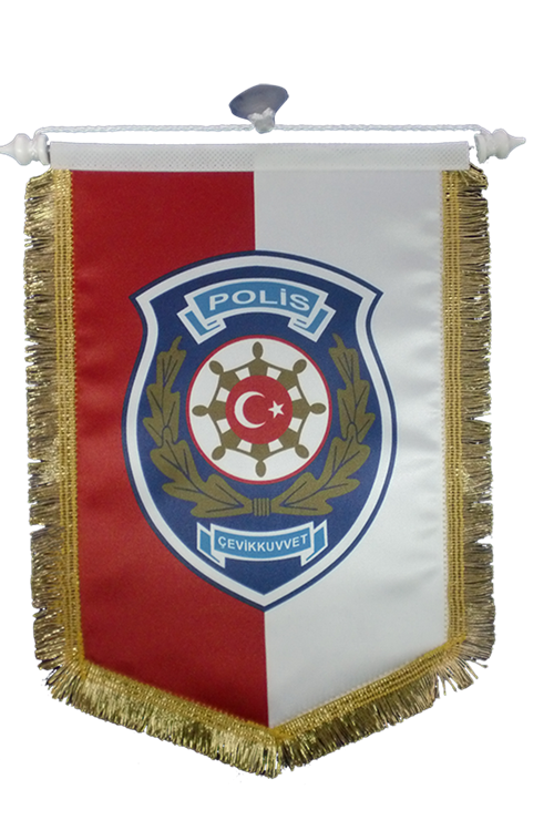 Devlet Kurumu Beşgen Flama 