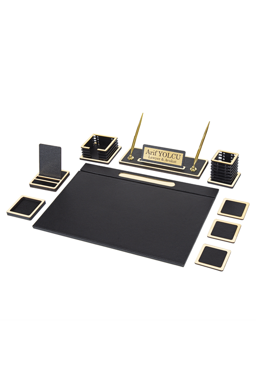 Diamond Gold Sümen Takımı 10 Parça  Siyah 